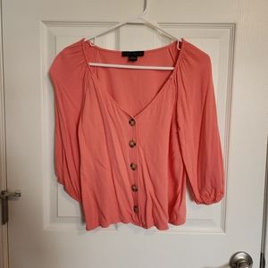 Sanctuary Modern V Neck Top
